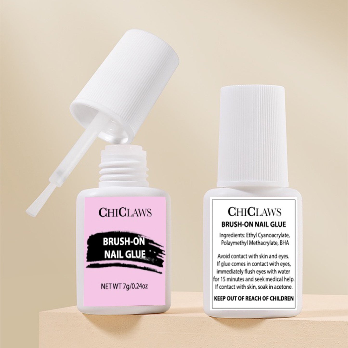 BRUSH ON NAIL GLUE 7G